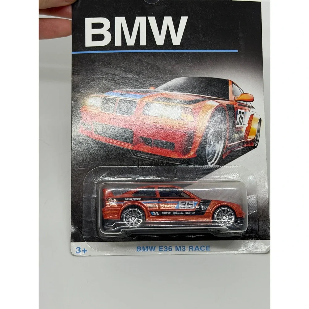 Hot Wheels BMW E36 M3 Race Orange 2015 BMW Series 3/8 Diecast Car Toy DJM82-0910